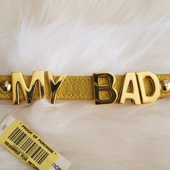 BCBGENERATION MY BAD Affirmation Bracelet - Picture 3 of 4